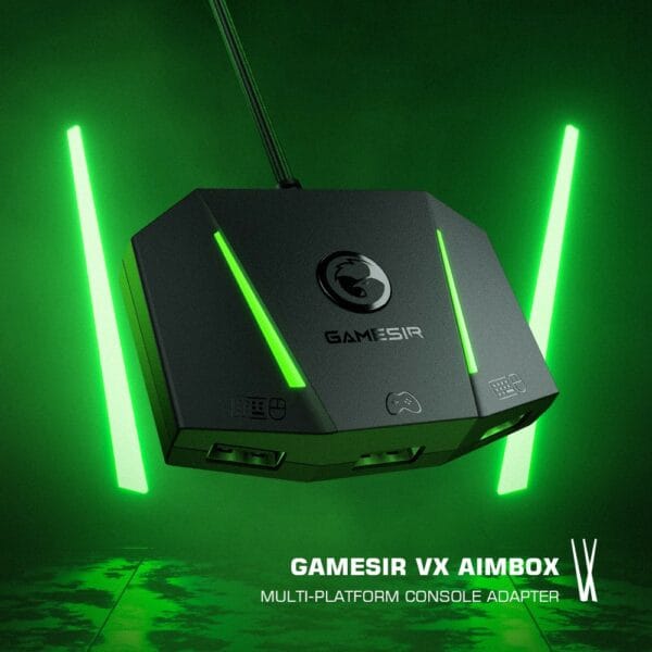 gamesir vx aimbox keyboard and mouse adapter compatible with nintendo switch / xbox series x, xbox one, ps4