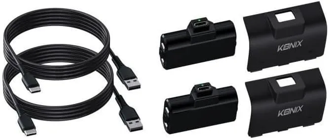 konix play & charge series x