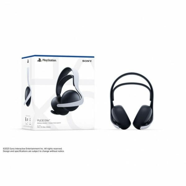 sony playstation pulse elite wireless gaming headset for playstation 5