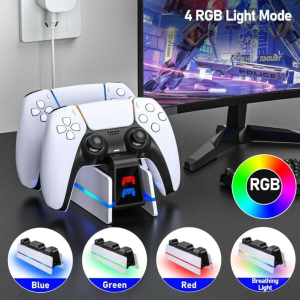 dual charge station for ps5 controller