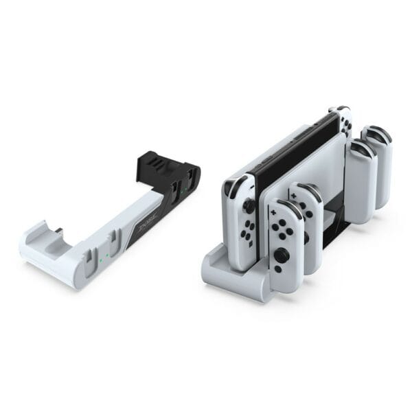 dobe switch oled（joy con）l/r small handle charging base tns 0122b