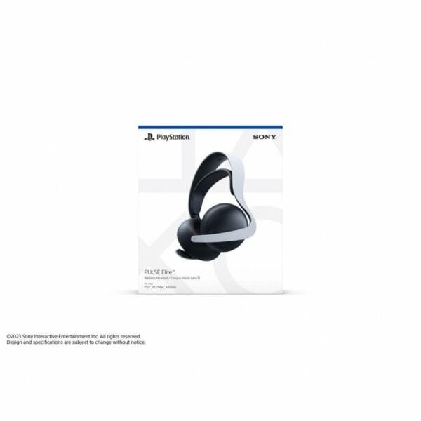 sony playstation pulse elite wireless gaming headset for playstation 5