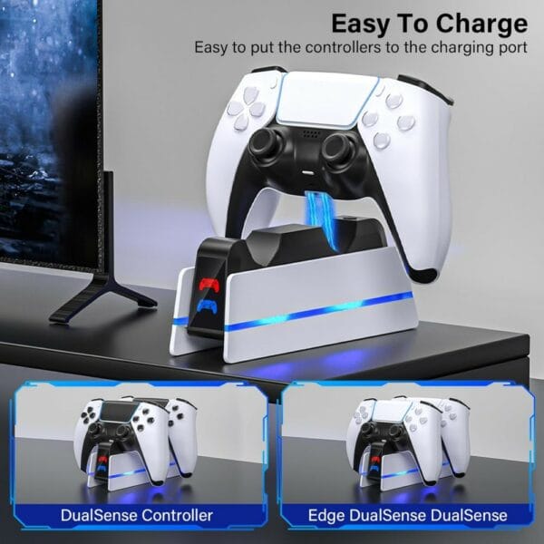 dual charge station for ps5 controller