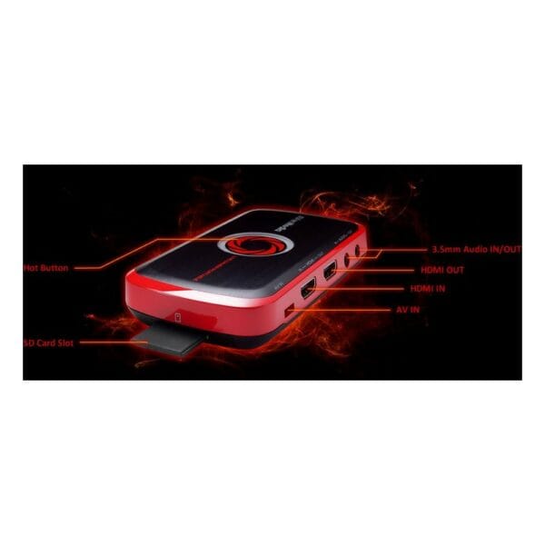 avermedia live gamer portable, full hd 1080p recording without pc directly to sd card