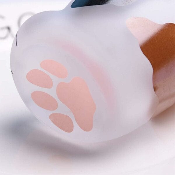 cat feet scrub cup