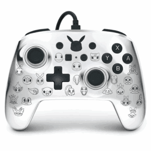 powera pokemon silver wired controller