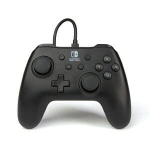 powera matte black wired controller