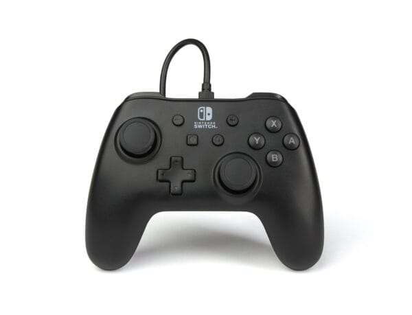 powera matte black wired controller