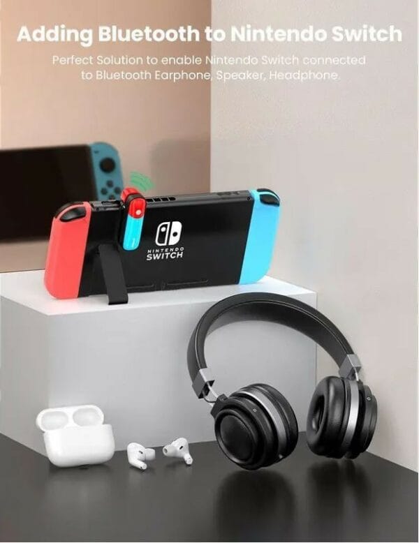 ugreen 80188 transmitter bluetooth 5.0 aptx 3.5 mm for nintendo switch