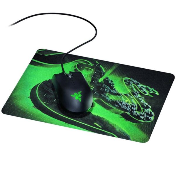 razer abyssus gaming mouse and goliathus speed terra small mousepad (rz83 02730100 b3m1)