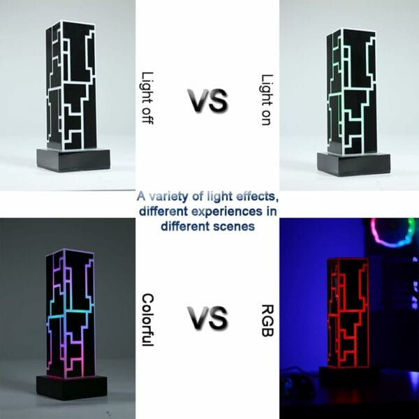 impossible object standing light