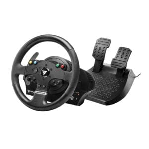 thrustmaster tmx force feedback pc/xbox one steering wheel+pedals