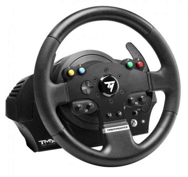 thrustmaster tmx force feedback pc/xbox one steering wheel+pedals
