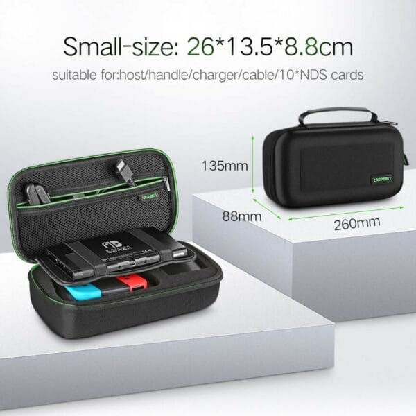 ugreen 50275 nintendo switch storage bag s size