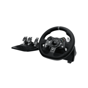 logitech g920 driving force racing wheel and floor pedals