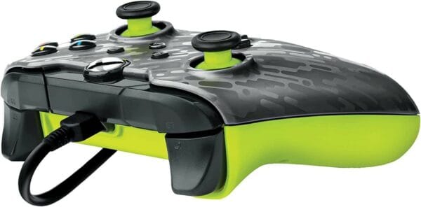 pdp wired controller electric carbon for xbox series x|s, xbox one, xbox, windows 10/11
