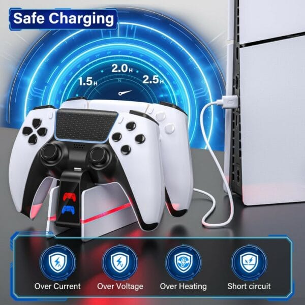 dual charge station for ps5 controller