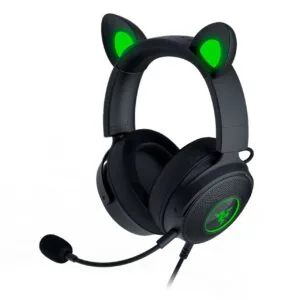 razer kraken kitty v2 pro wired rgb headset black with interchangeable ears (rz04 04510100 r3m1)