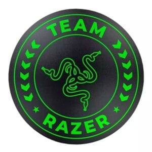 razer team razer floor mat room & gaming chair accessory (rc81 03920200 r3m1)