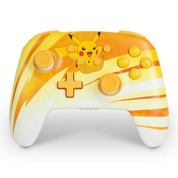 powera pikachu joy pokemon enhanced wireless controller for nintendo switch pikachu joy