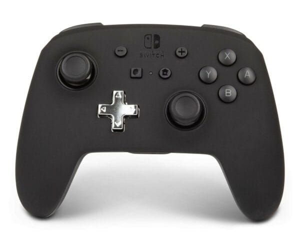 powera enhanced nintendo switch controller wireless black rechargeable pro controller for switch