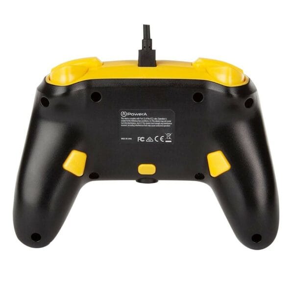 powera pokemon enhanced wired controller for nintendo switch pikachu lightning