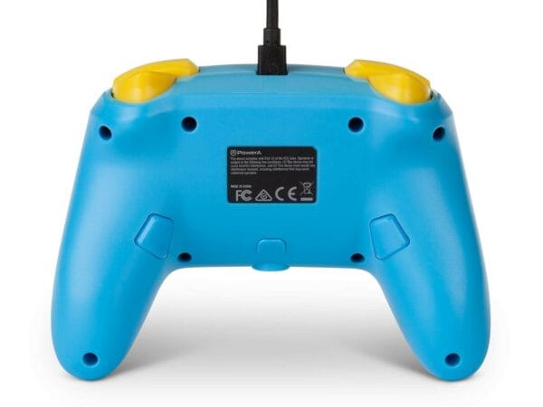 powera enhanced wired controller for nintendo switch pikachu charge