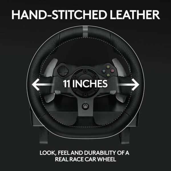 logitech g920 driving force racing wheel and floor pedals