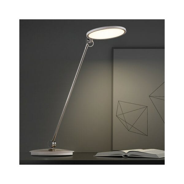 pearl acrylic desk dimmable adjustable office bedside usb led lamp