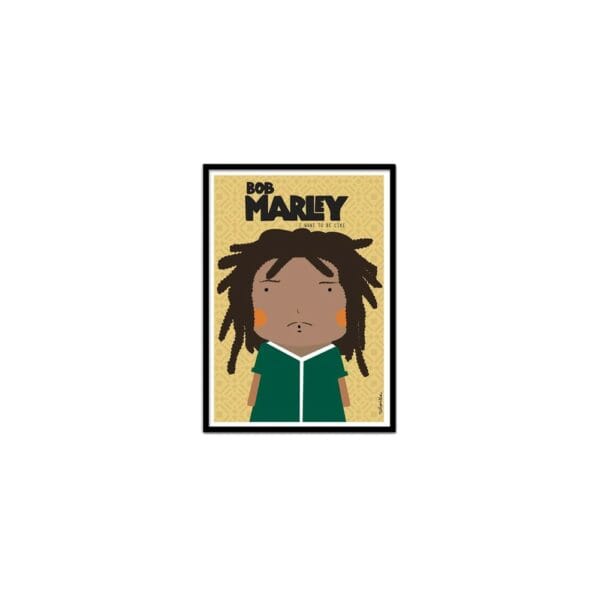 art poster bob marley ninasilla