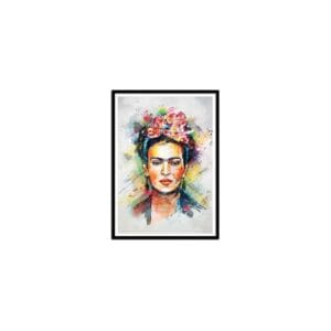 art poster frida kahlo tracie andrews