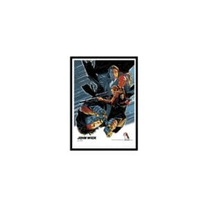 art poster john wick joshua budich