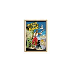 art poster martin luther king 2 david redon format : 30 x 40 cm