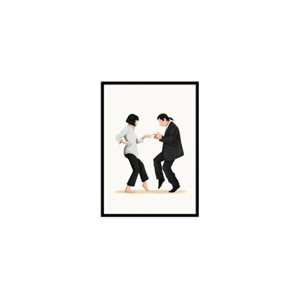 art poster pulp fiction nour tohme