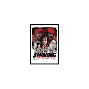 art poster the shining joshua budich