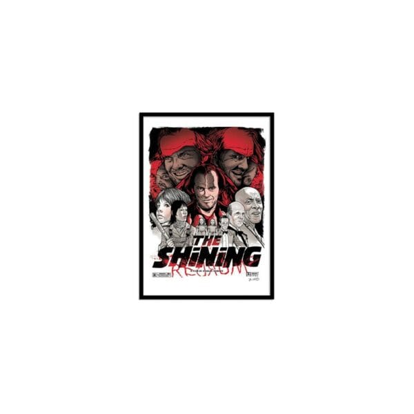 art poster the shining joshua budich