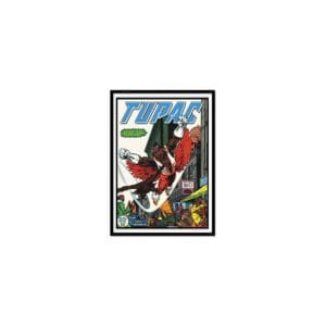 art poster tupac comics david 2 redon format : 30 x 40 cm