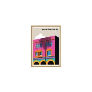 art poster venice beach la 80 2 bo lundberg format : 30 x 40 cm