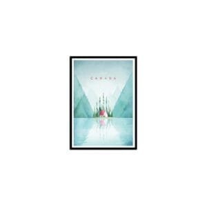art poster visit canada henry rivers