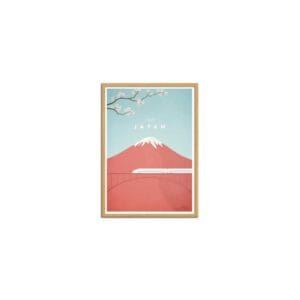 art poster visit japan henry 2 rivers format : 30 x 40 cm