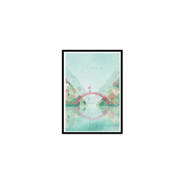 art poster visit japan version 2 henry rivers