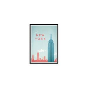 art poster visit new york henry rivers