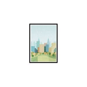 art poster visit new york version 2 henry rivers