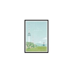 art poster visit seoul henry rivers