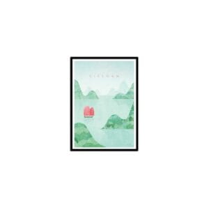 art poster visit vietnam henry rivers