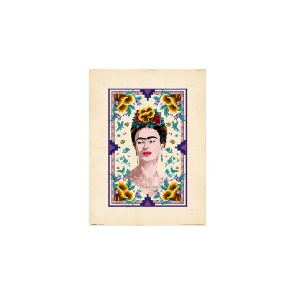 art print 30x40 cm frida kahlo illustration print (p30x40cm0391) (8435497250874)