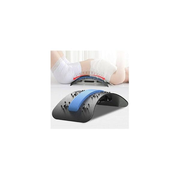 back stretching device,back massager for bed & chair & car,multi level lumbar