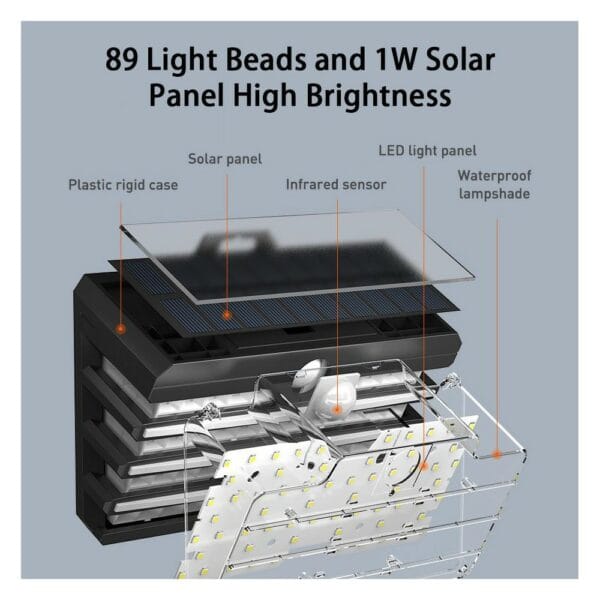 baseus energy solar body sensor wall lamp