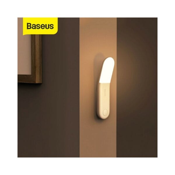 baseus led light human body induction sensor aisle night light