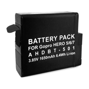 battery for gopro hero 5/6/7